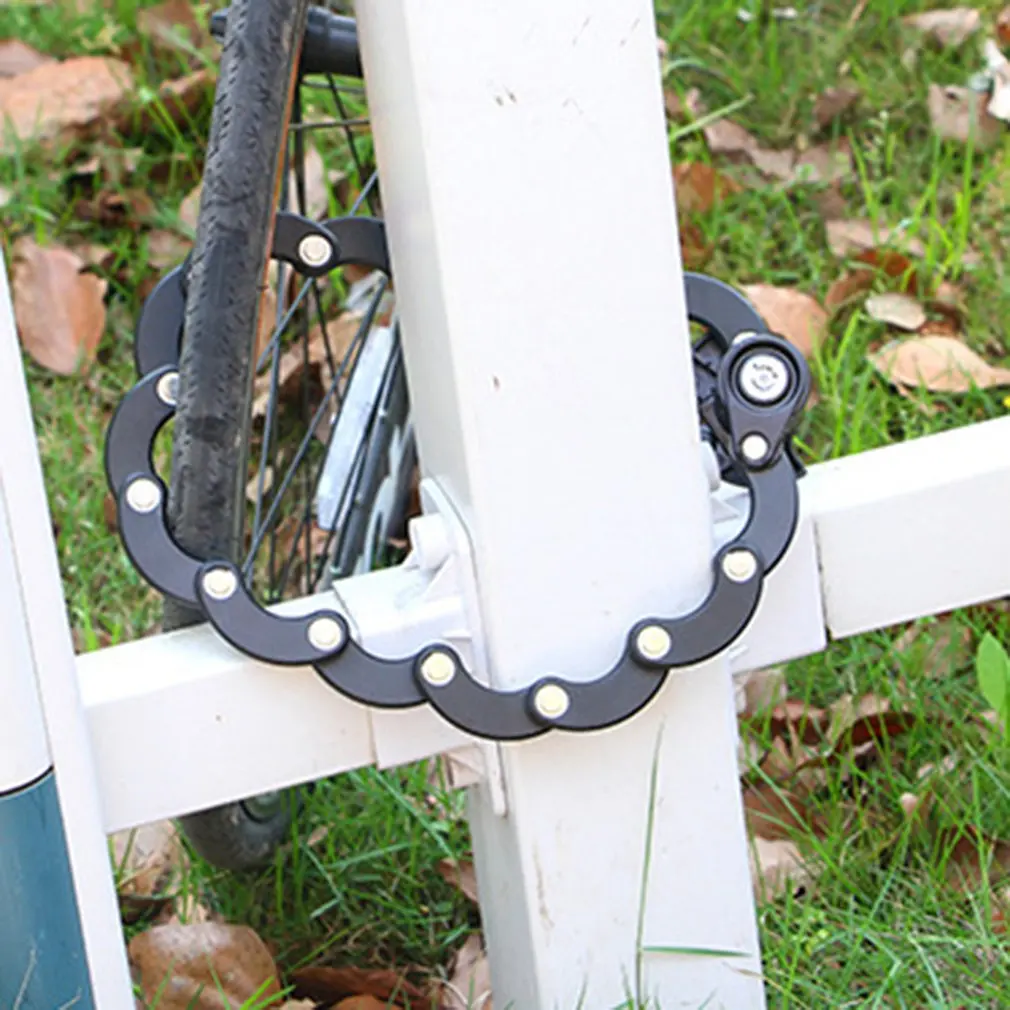 Велосипедный замок Противоугонная цепь Burger Lock горный велосипед аксессуары для велосипеда электрический автомобиль фиксированный