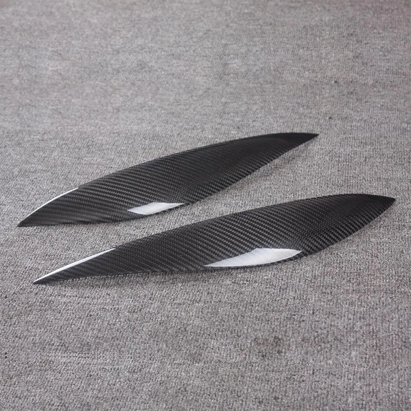 Carbon Fiber Eyebrow Eyelid for Mercedes Benz W204 C180 C200 C300 C350 C63 08-11 | Автомобили и мотоциклы