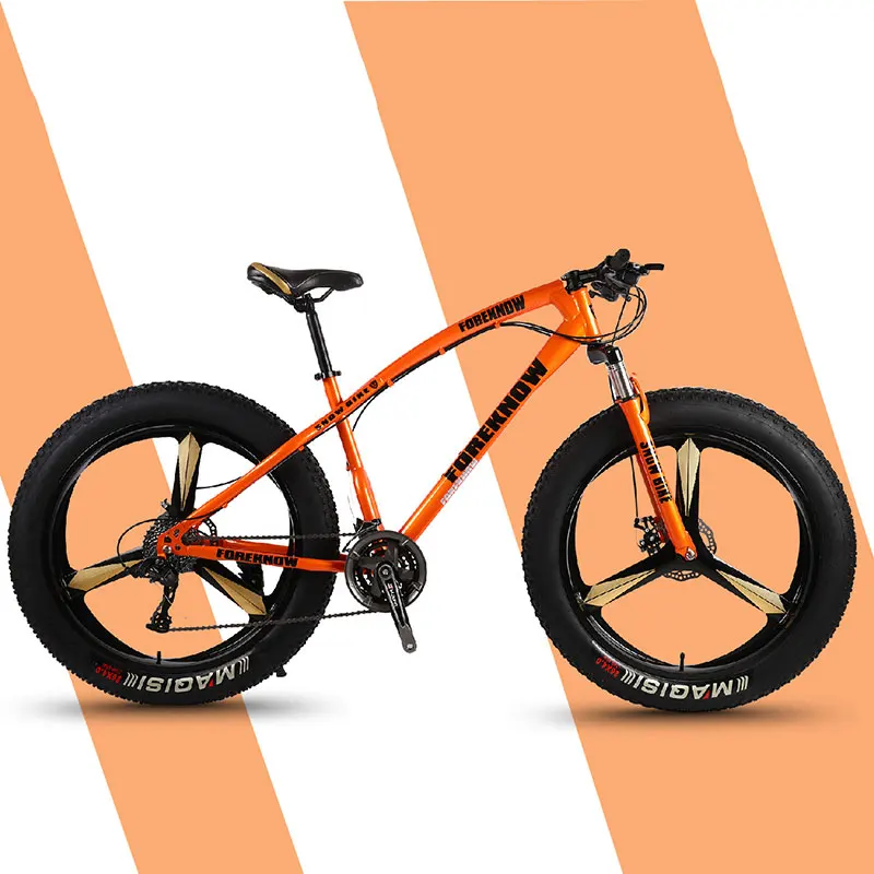 Best Bicycle Mountain Bike Three Knife One Wheel Riding Off Road Wide Tires Adult Leisure Speed Male and Female Students 4