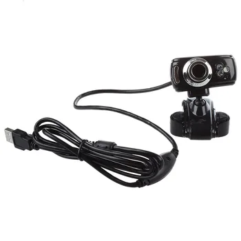 

PC WEB CAM Webcam USB 3 LED ADJUSTABLE miniPHONE CLIP