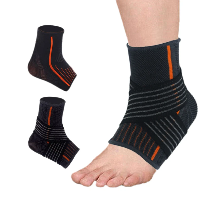 Winding Knit Mountaineering Ankle Sports Protective Gear Ankle Cotton Pulley High-Elastic Running Ankle Ankle Protector L-Code