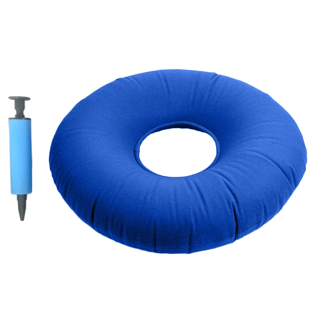 Inflatable Donut Cushion Coccyx Pressure Relief Bed Sores Seat Pad for Sores