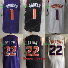 А+++ Феникс качество для женщин и взрослых#1 DEWIN Booker 22 DeAndre Ayton Jersey