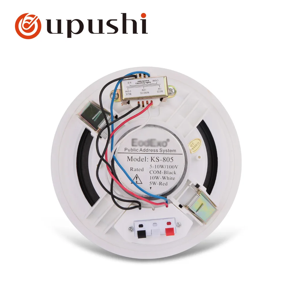 Oupushi 120 Вт bluetooth профессиональный усилитель 5 делений настройки и постоянного давления потолочный динамик