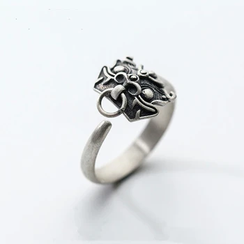 

Cool Open Rings for Women Men Vintage Jewelry Personality Party Biker Jewellery Engagement Wedding Ring Annel Trendy Retro