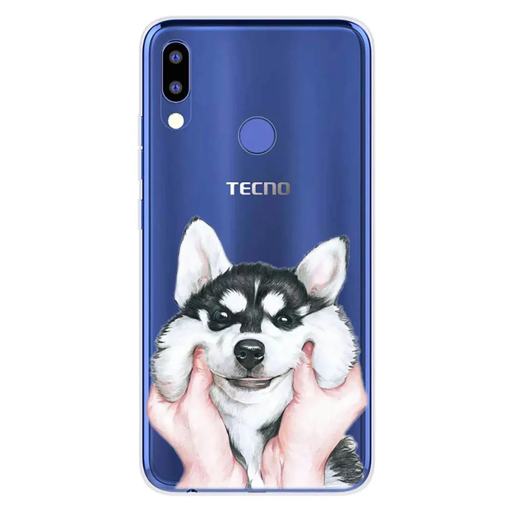 Мягкий силиконовый чехол из ТПУ для Tecno Camon 11 Camon11 PRO Чехол с принтом задняя крышка для Tecno Camon 11 Pro мультяшная узорная оболочка