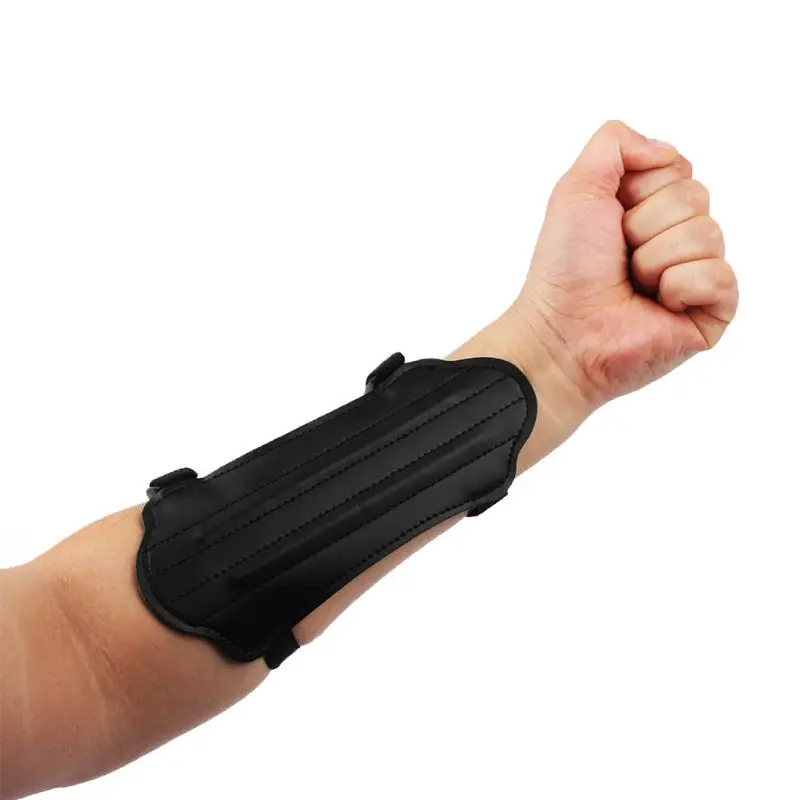 Archery Arm Guard традиционный кожаный изогнутый лук для стрельбы D5BA