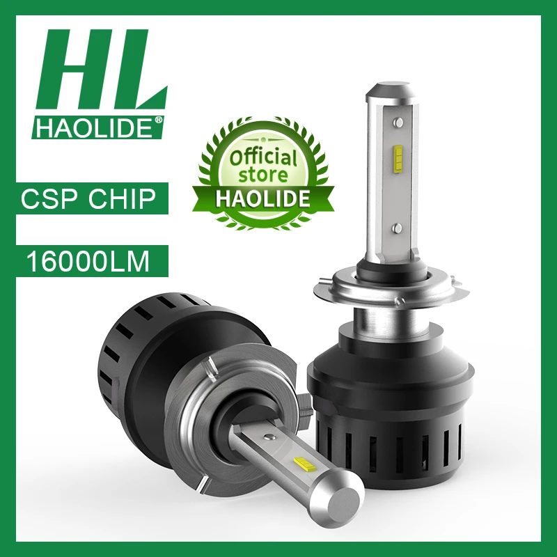 

/HL LED Auto Headlight Bulbs H1 H4 H7 H8 H9 H11 Car Light 16000LM 6000K 72W 24V 12V H4 Motorcycle HeadLight H7 LED Kit Fog Lamp