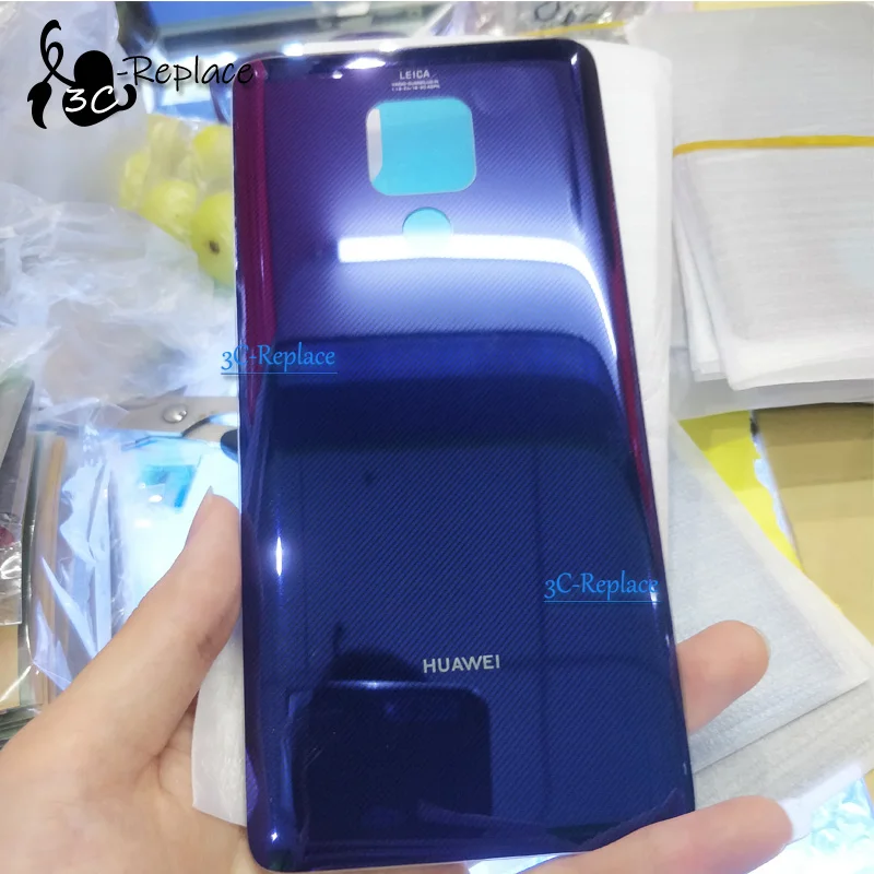 7,2 дюймов для huawei mate 20 X 20x EVR-L29 EVR-AL00 задняя крышка батарейного отсека Дверь Корпус задняя часть стекла