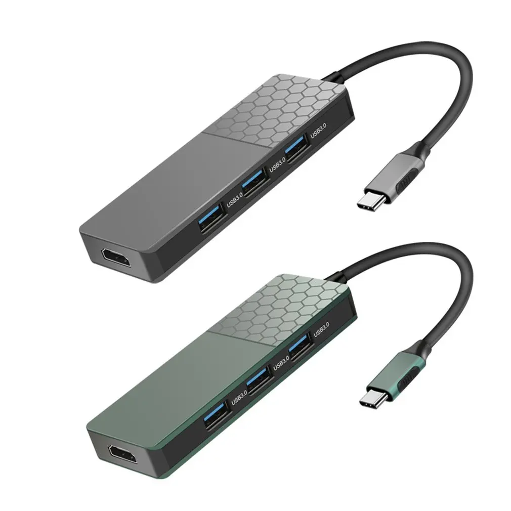 Док-станция type-C коннектор type-C Многофункциональный usb-концентратор Hdmi 4K ноутбук низкотемпературные аксессуары usb-концентратор
