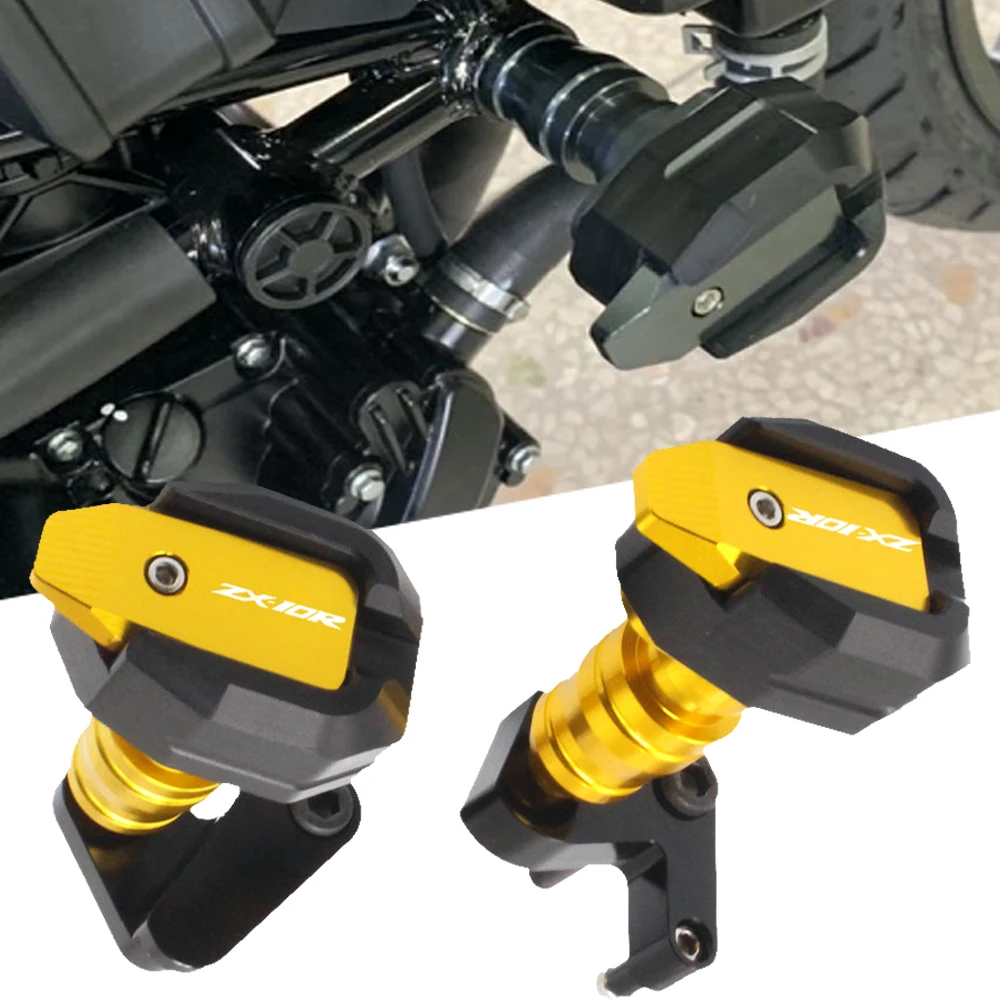 

For KAWASAKI ZX-10R 2008-2010 2009 Motorcycle Accessories Falling Protection Frame Slider Fairing Guard Anti Crash Pad Protector