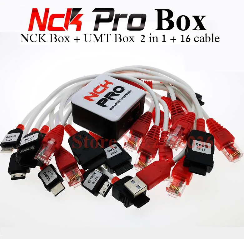 Edition NCK Pro box NCK Pro 2 box(поддержка NCK+ UMT 2 в 1)+ 16 кабель для huawei