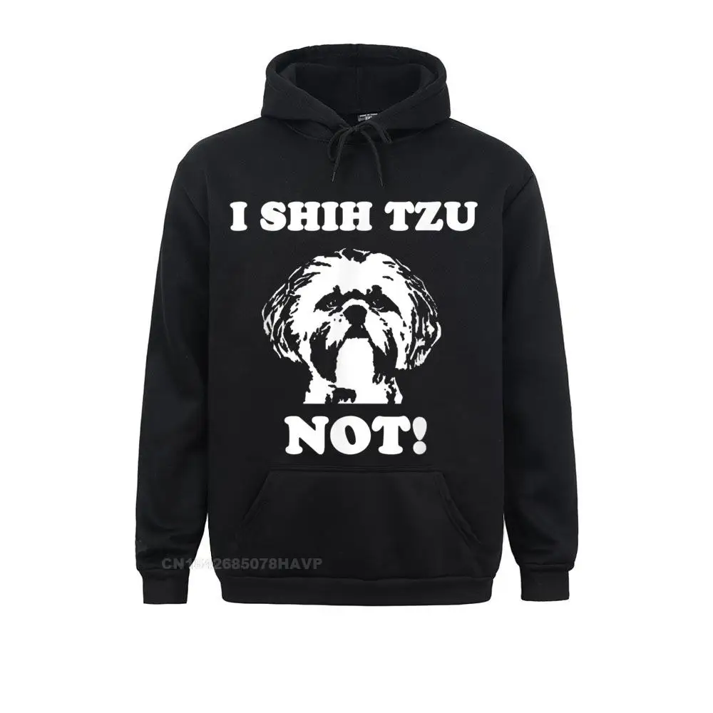 

I Shih Tzu Not Anime Hoodie Funny Dog Lover Anime Hoodie Sweatshirts Latest Long Sleeve Funny Men Hoodies Sportswears Summer