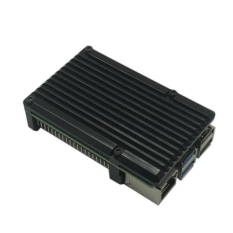 Raspberry Pie металлический чехол 4 поколения Raspberry Pi 4 поколения B+ корпус из алюминиевого сплава 4B теплоизлучающий чехол для телефона аксессуары
