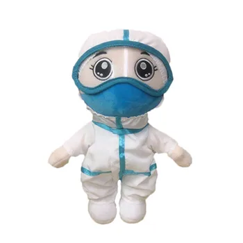 

Tribute To Retrograde Doctor Nurse White Angel Doll Anti-epidemic Souvenir Plush Toy Doll Gift Home Decor A1199