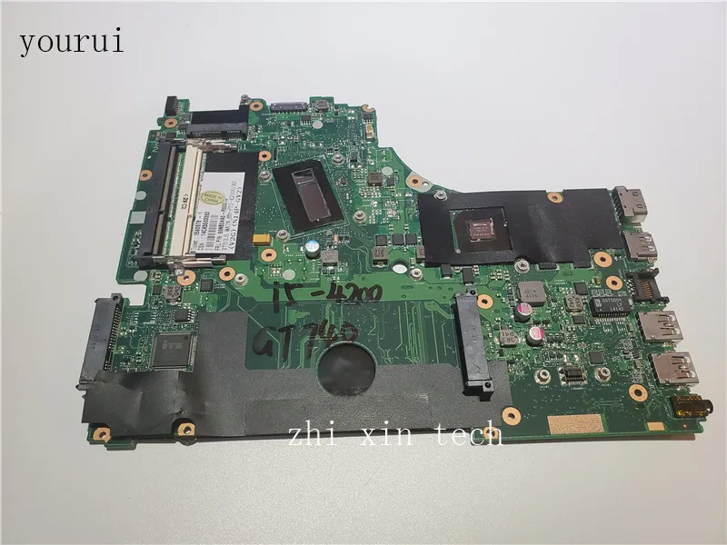 

yourui For ASUS X750LB Laptop motherboard REV 2.0 with i5-4200u CPU GT740M Test ok