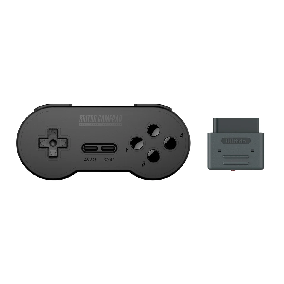 SN30-BK Беспроводной bluetooth-контроллер 8Bitdo SF30 Pro/SN30 Pro/N30 Pro 2/SN30 двойной классический джойстик для переключателя, Windows и т. д - Цвет: SN30-BK