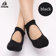 FDBRO женские носки для йоги, женские нескользящие махровые хлопковые нескользящие носки для йоги, хлопковые носки для йоги, танцев, фитнеса, носки-Тапочки