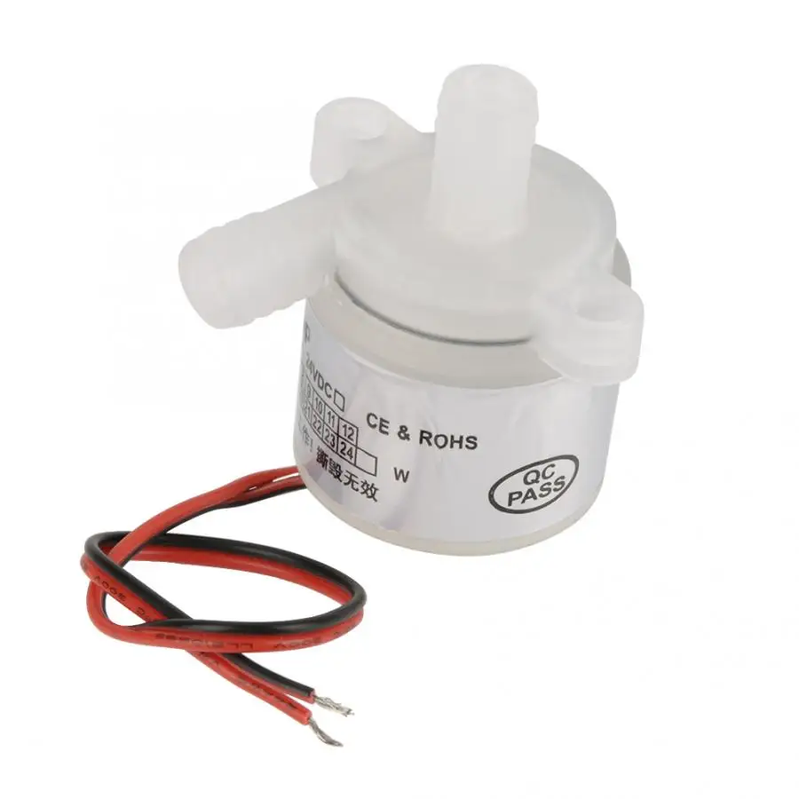 White Mini Food Grade Brushless Water Pump 12V DC 6W for Instruments | Обустройство дома