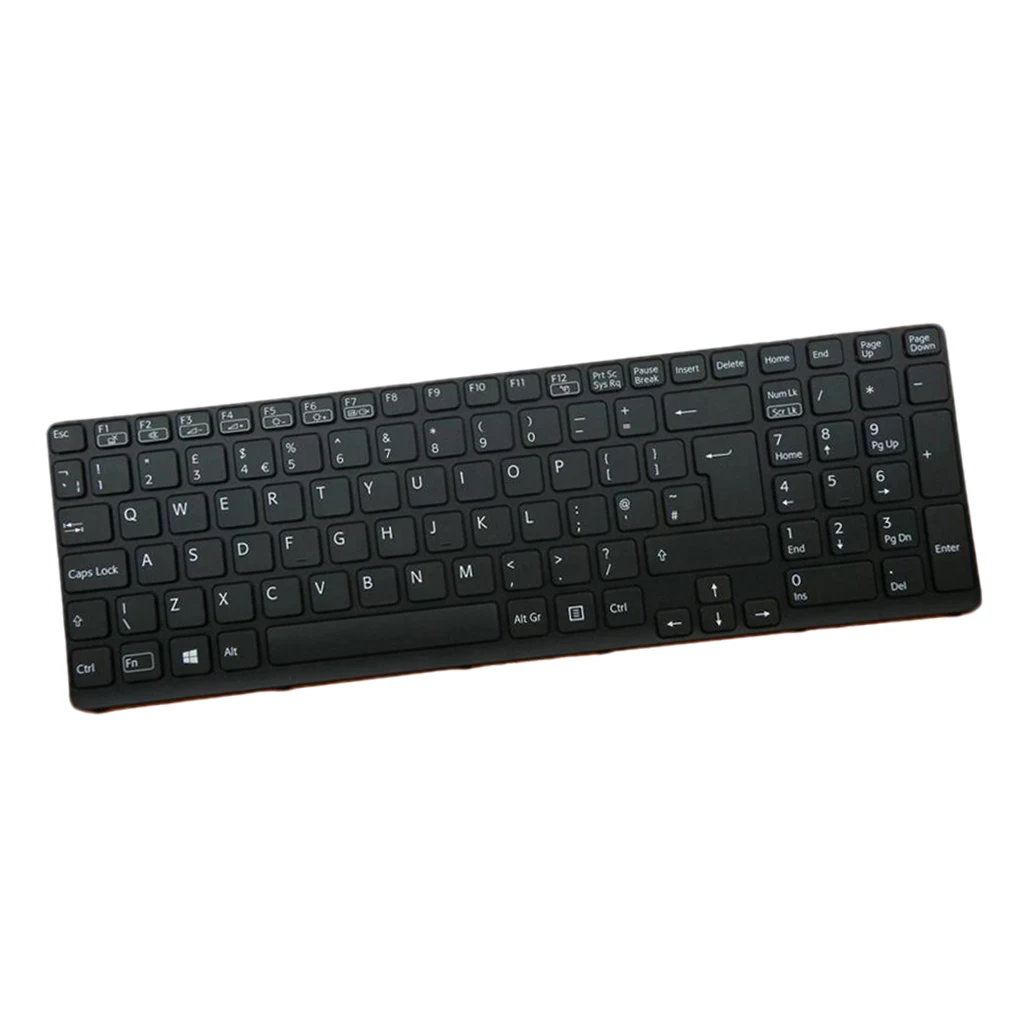 Laptop Keyboard UK English Layout Keyboard Backlit with Frame for SONY SVE15 SVE-15 SVE151 SVE1511 SVE171 SVE1712 SVE1713