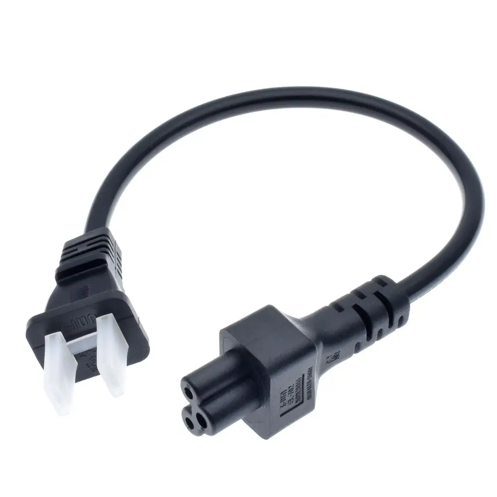 Короткие путешествия Мощность Шнур США 2Pin МЭК 320 C5 3pin Микки шнур fr Тетрадь 30 см
