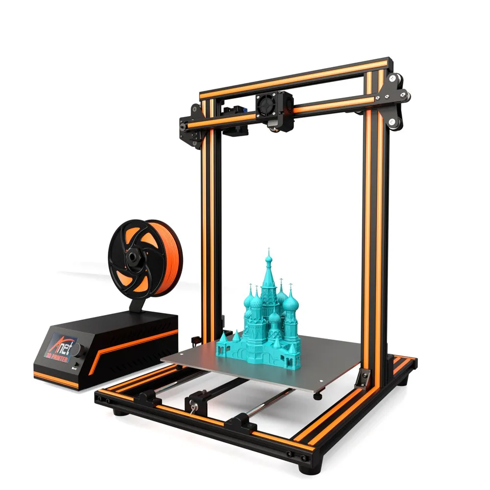 Anet 3d принтер с 300*300*400 мм большой размер печати Impressora 3d принтер E12 E16 Орел серийный простой агрегат - Цвет: 2