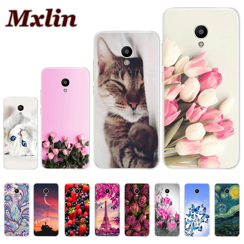 For Cover Meizu M3 M3S Mini Case Soft TPU Silicone Cute Phone Back Cover Capas FOR Meizu M 3 M3 Mini 3 S Mini Cases Coque Fundas