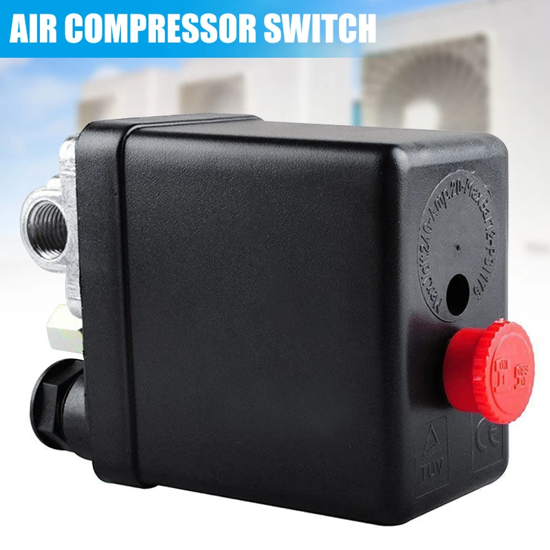 Сверхмощный воздушный компрессор 90-125PSI регулирующие клапаны с 4 портами в