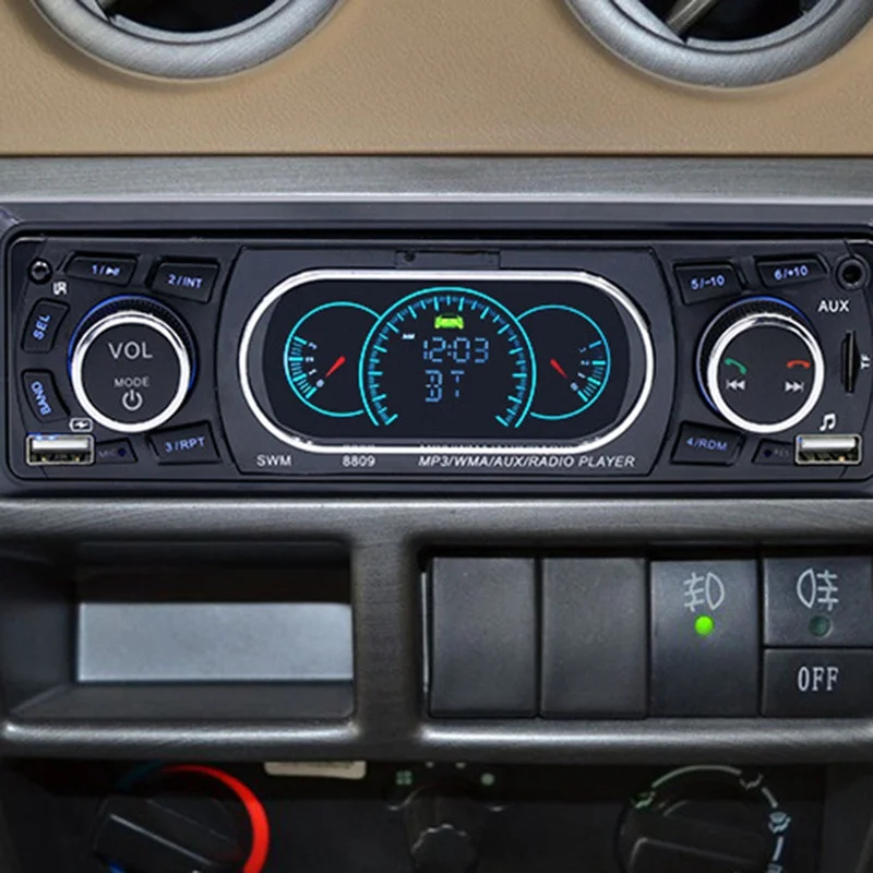 Радио пульт дистанционного управления mp3-плеер 1 Din автомагнитола Bluetooth автомобильный аудио AUX/TF/USB FM авто радио Телефон Зарядка музыка автомобиль стерео