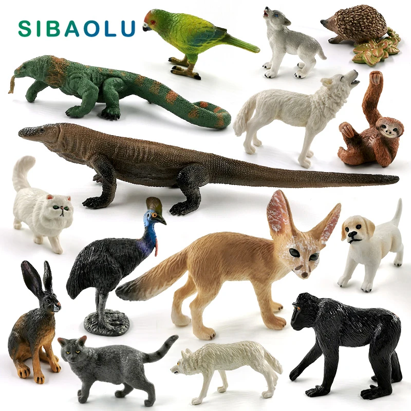 sloth animal figurines