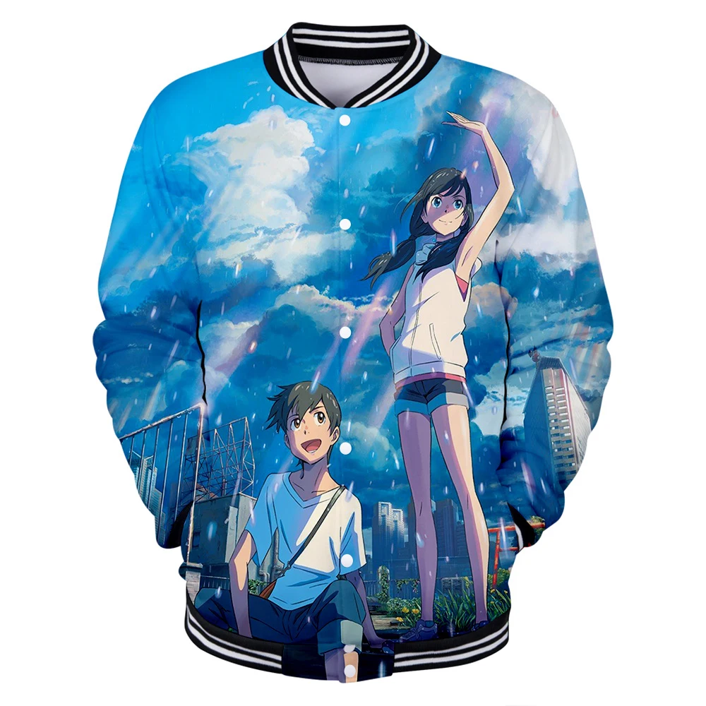 New Arrivals Hip Hop Baseball Jacket Hoodies3D print Sweatshirt Son of the weather Harajuku