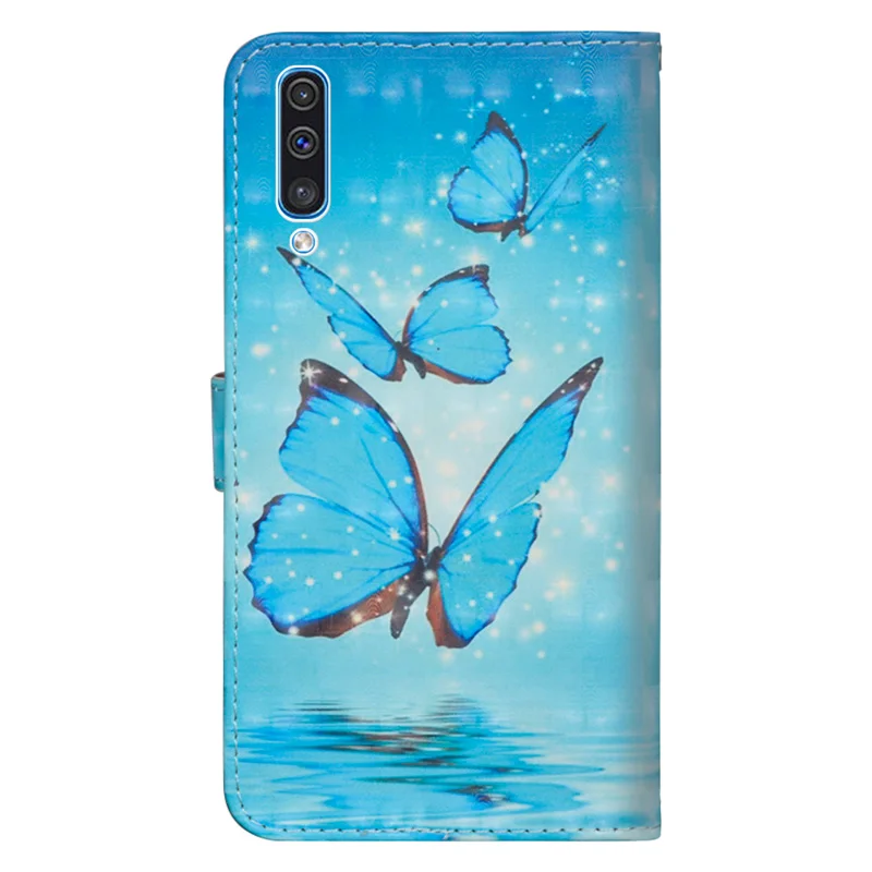 Из искусственной кожи с откидной крышкой для samsung A70 A50 A40 A30 A10 A20 A20E A90 A80 Чехол-бумажник с откидной крышкой для Galaxy A8 A6 плюс A7 A9 A5 чехол