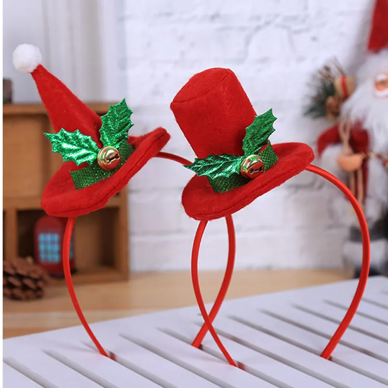 Bandeaux de noël pour enfants père noël Elk bois bébé bandeau enfants  Diadem elfe oreilles cornes