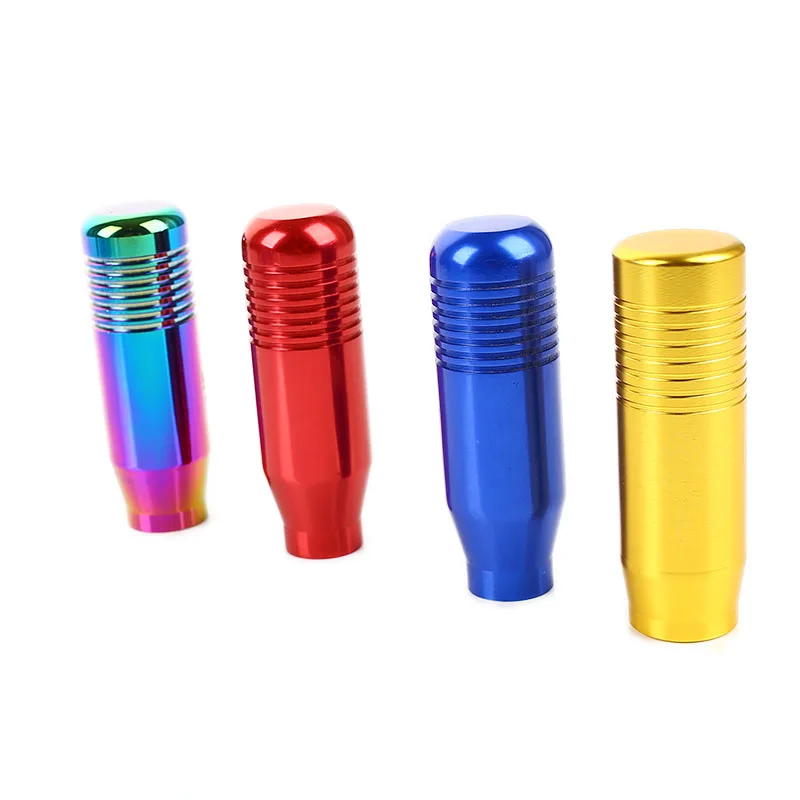 Car Racing Styling Aluminum Gear Shift Knob Manual Transmission Shifter Lever Knob Gear 8.5cm W/MUG gear shifter