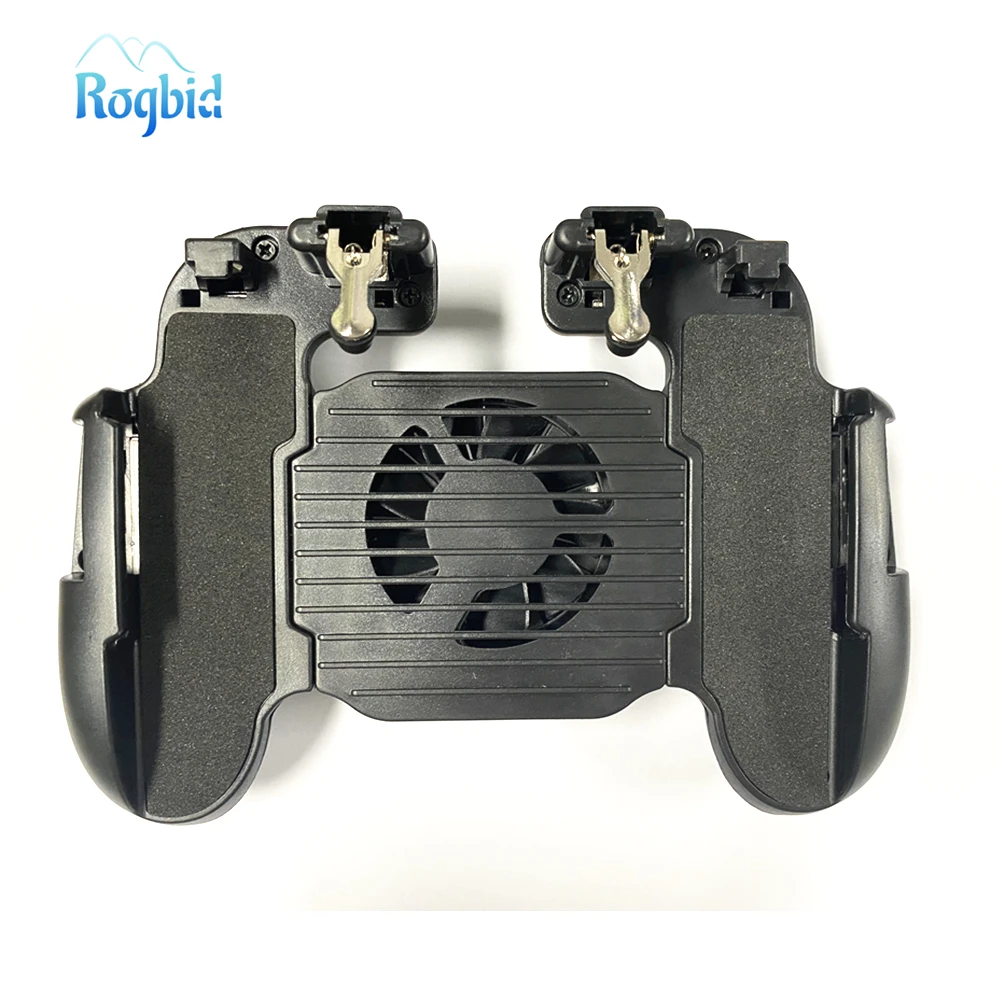 

2020 PUBG mobile gamepad controller flip button gamepad for PUBG iOS Android operation gamepad with cooling fan
