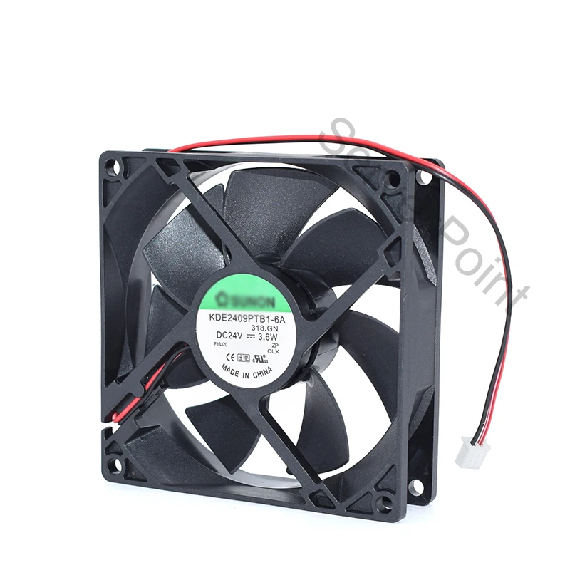 Оригинальный и аутентичный с KDE2409PTB1 6A 420 2.2KW 9025 9 см DC24V 3 6 Вт вентилятор
