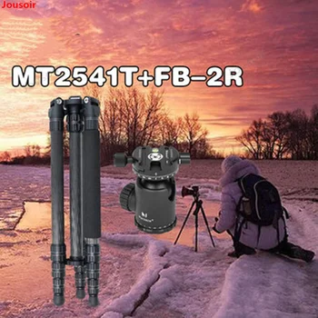 

MT-2541T Carbon Fiber Anti-Folding Tripod Set FB-2R Panorama PTZ Photography Accessories CD50 T03