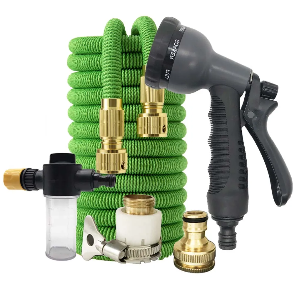 Tuyau d'arrosage Extensible, Flexible et Extensible, tuyau magique pour le jardin et le lavage de voiture, 2020 14