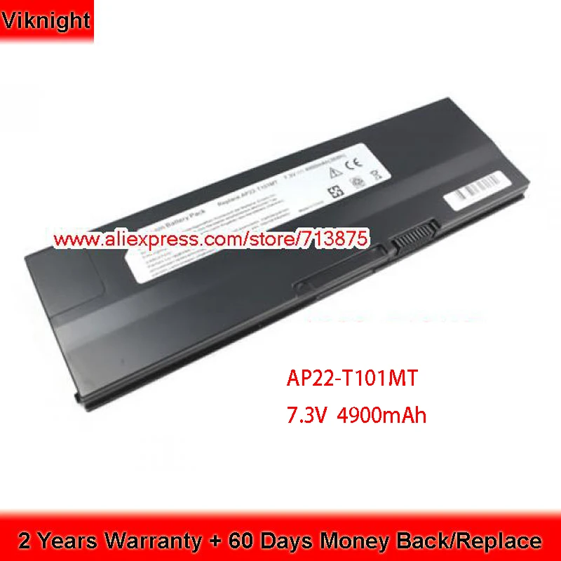 Совершенно новый аккумулятор 7 3 В 4900 мАч 36 Вт ч для Asus EEE PC T101 T101MT AP22T101MT|t101mt battery|battery
