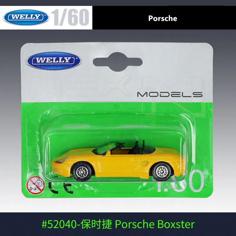 Модель автомобиля WELLY 1:60 модель из сплава Porsche Коллекционная для украшения