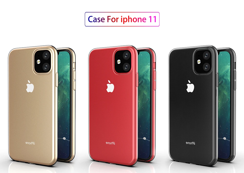 Ультратонкий Мягкий чехол из ТПУ для IPhone X Xs Max Xr 11 Pro 6 6S 7 8 Plus |