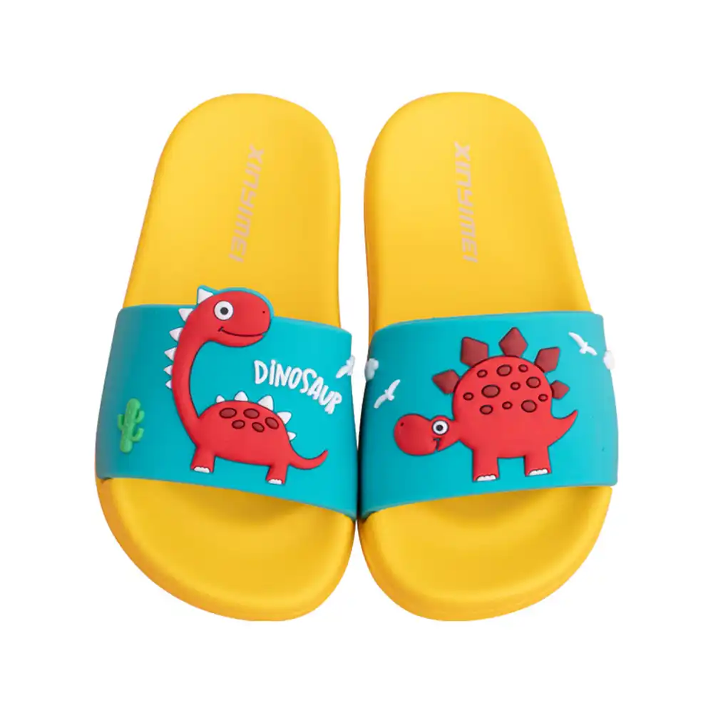 kids dinosaur slippers
