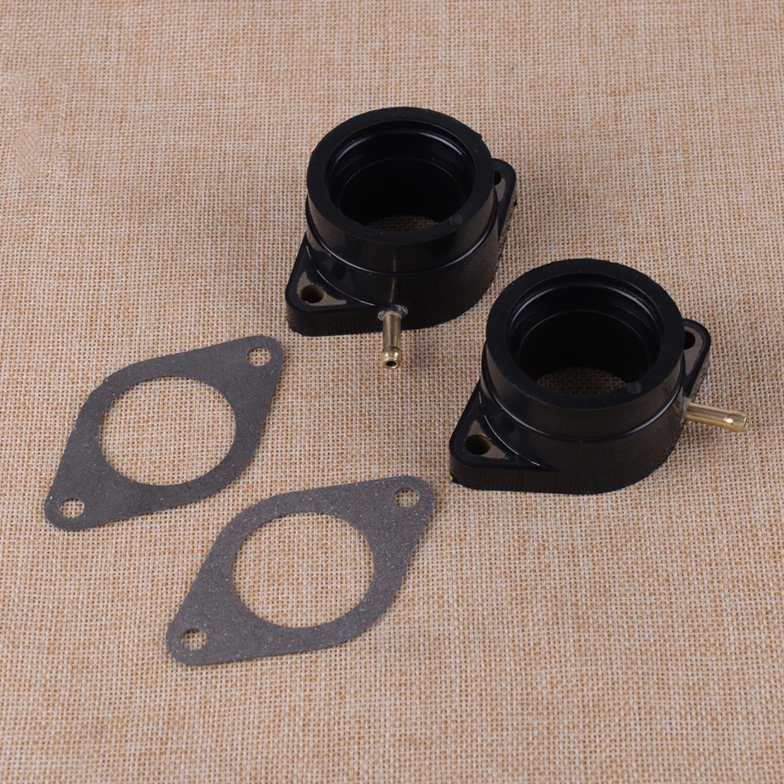 

CITALL 2PCS Carburetor Intake Manifold Boot Joint 1977-1982 2A2-13586-00-00 Fit for Yamaha XS400