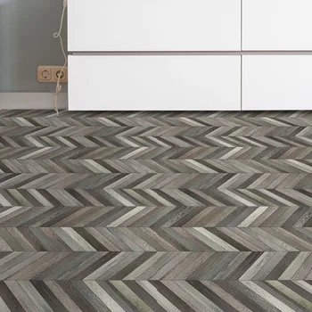 

Floor stickers Waterproof Tles Wood Style Self-adhesive Wall Floor Sticker for Bathroom 25X100cm Wallpaper Home Decor