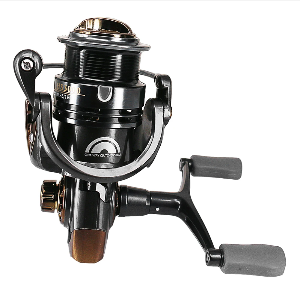 Vissen Reel 7.1: 1 Hoge Snelheid 6bb Spinning Reel 2000/3000 Serie Licht Gewicht Karper Reel Full Metal Saltwater Pre-Laden Wiel