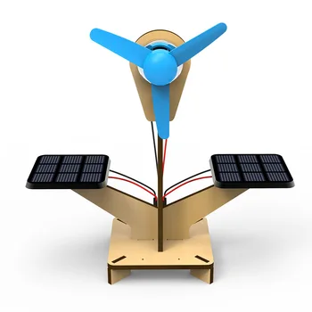 

STEAM Toys Learning Educational DIY Solar Fan Generator Physics Science Project Exploration Assembly Kit for Children
