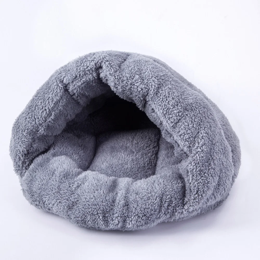Pet Cave 1 шт. сплошной цвет собака теплый мягкий зимний автомобиль хлопок