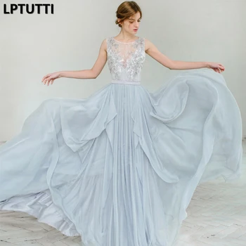 

LPTUTTI CRYSTAL Embroidery New For Women Elegant Date Ceremony Party Prom Gown Formal Gala Events Luxury Long Evening Dresses