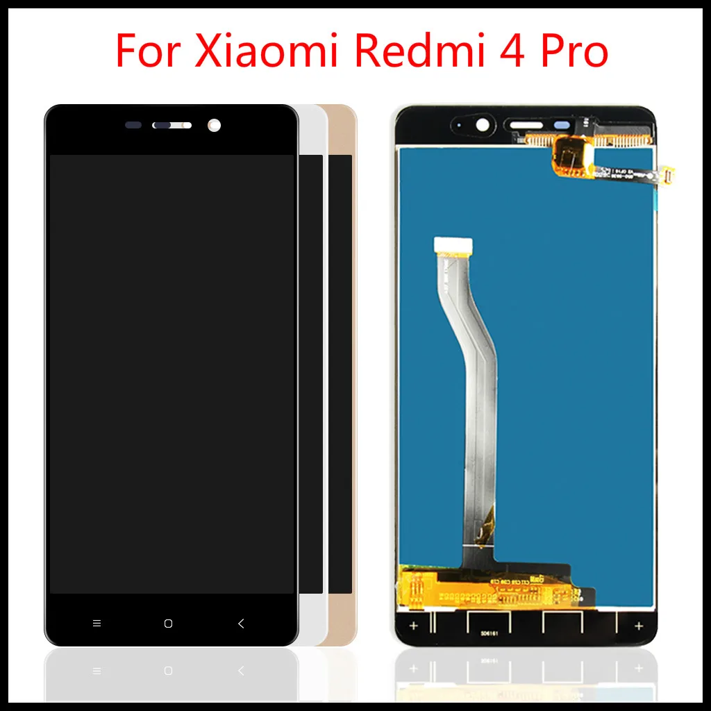 

1Pcs For Xiaomi Redmi 4 Pro LCD display Touch Screen Digitizer Sensor Assembly Replacement for Redmi 4 Redmi4 / Prime lcd
