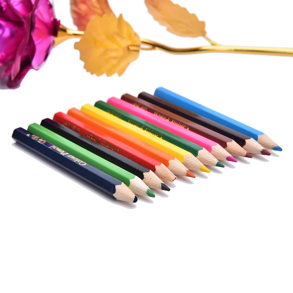 12PCS Colors Safe Non-toxic Professional Pencil Set For Drawing Students Colored Pencils School lapices de colores Stationery